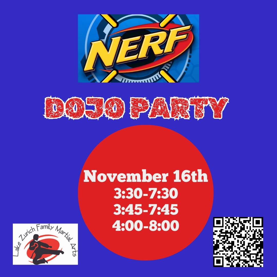 Dojo Party:  Nerf