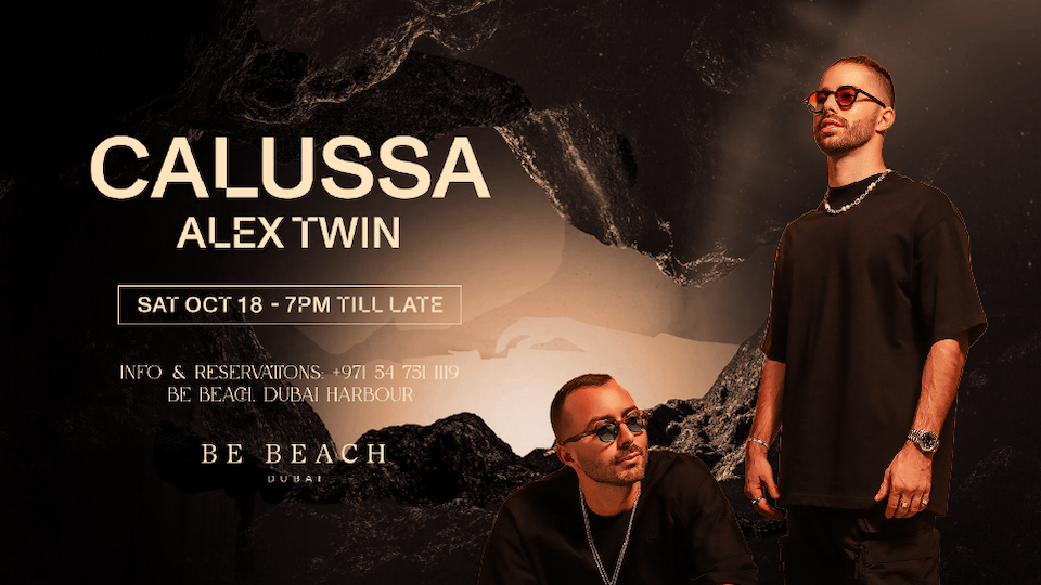 Calussa Le Chat at Be Beach Dubai