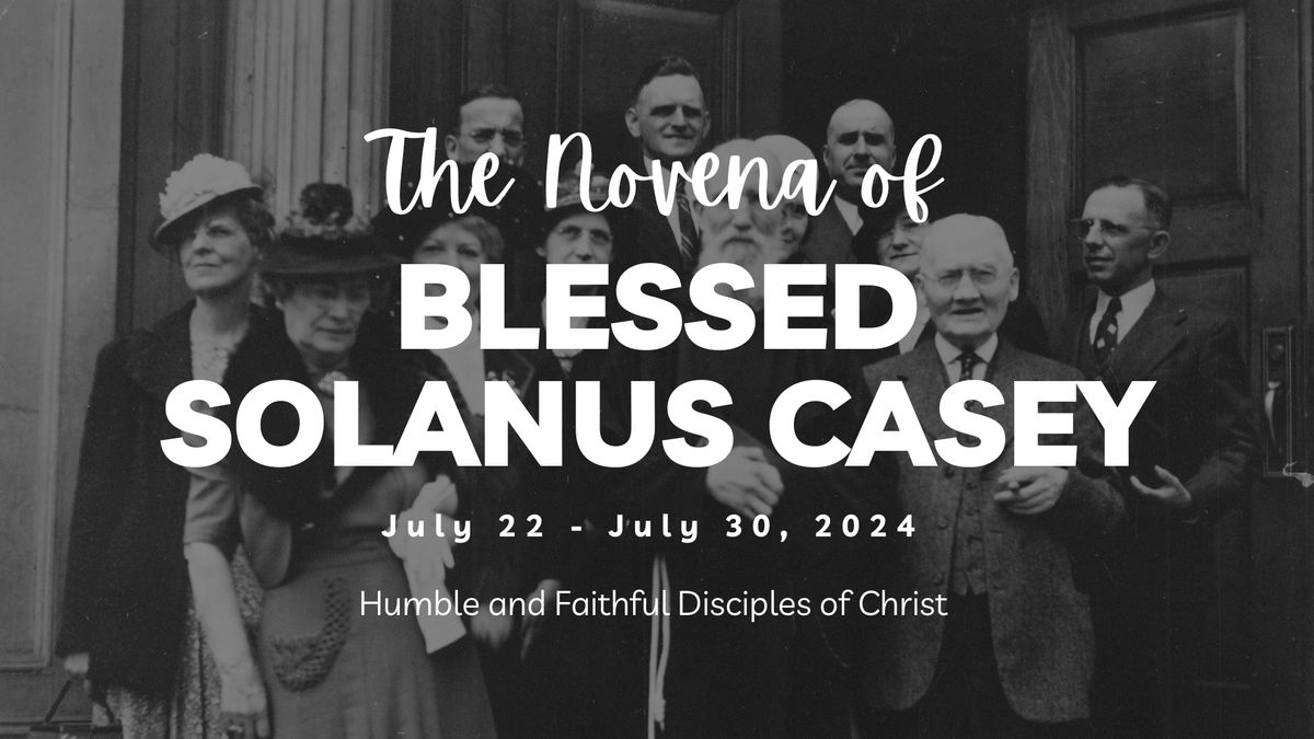 Novena of Blessed Solanus Casey
