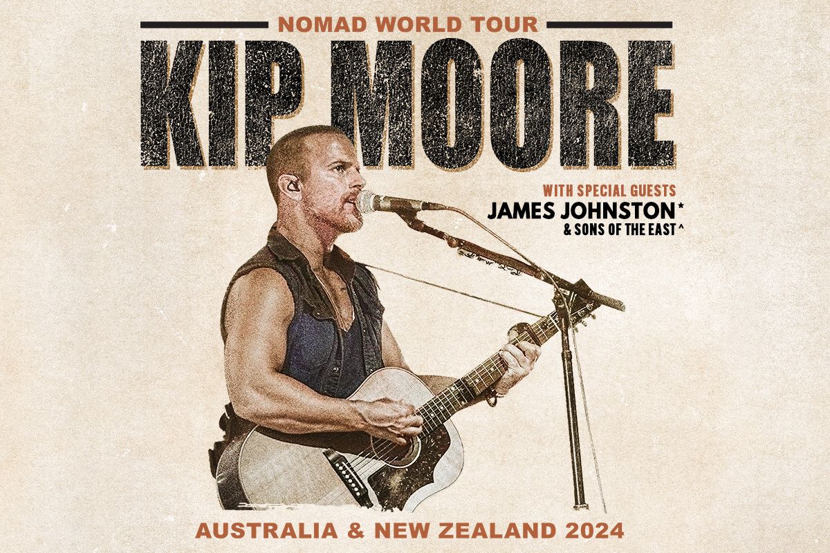 Kip Moore at Christchurch Town Hall, Christchurch (Licensed All Ages)