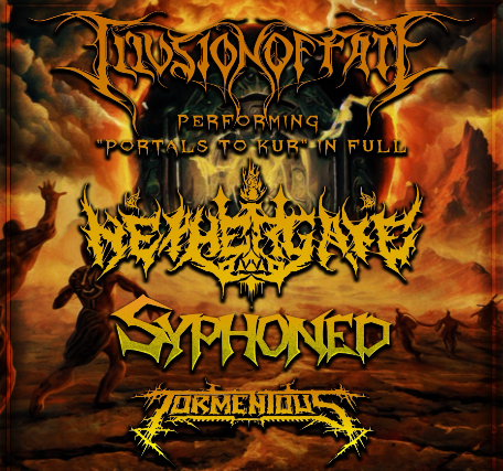 Illusion of Fate, Nethergate, Syphoned, Tormentous at The Sanctuary 11\/24\/24