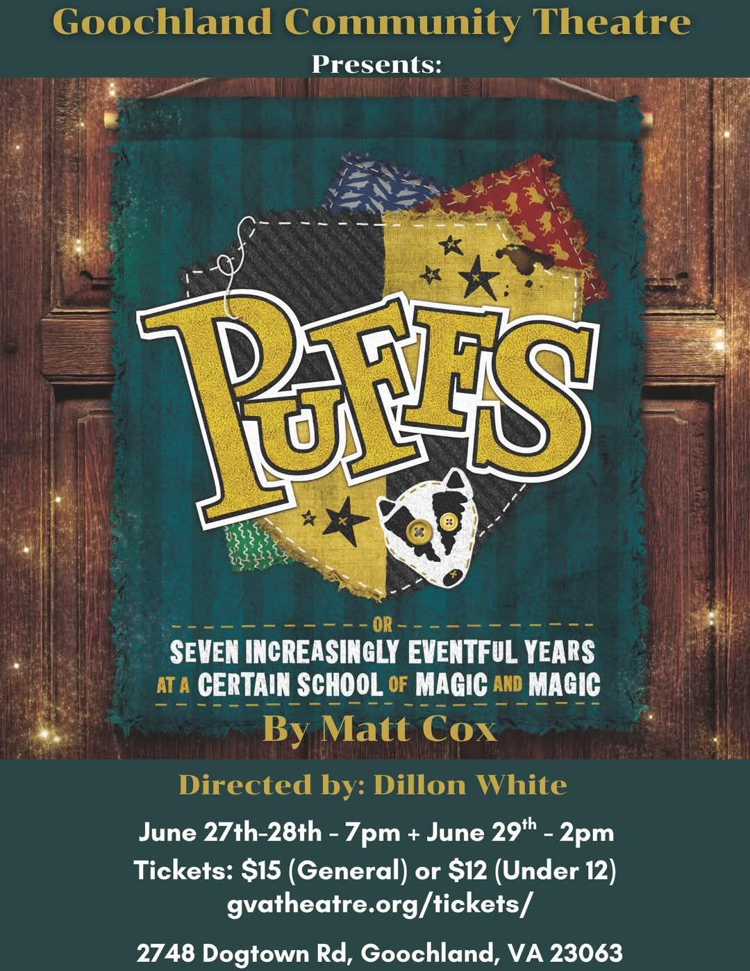 Puffs Or Seven Increasingly Eventful Years at a Certain School of Magic and Magic