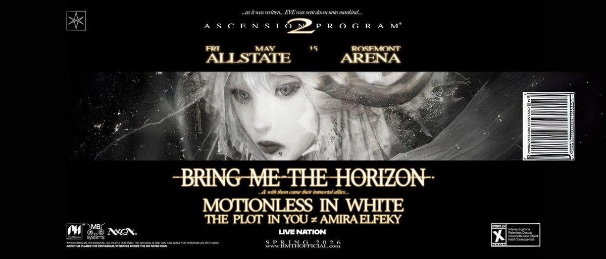 Bring Me The Horizon with Motionless In White, The Plot In You and Amira Elfeky