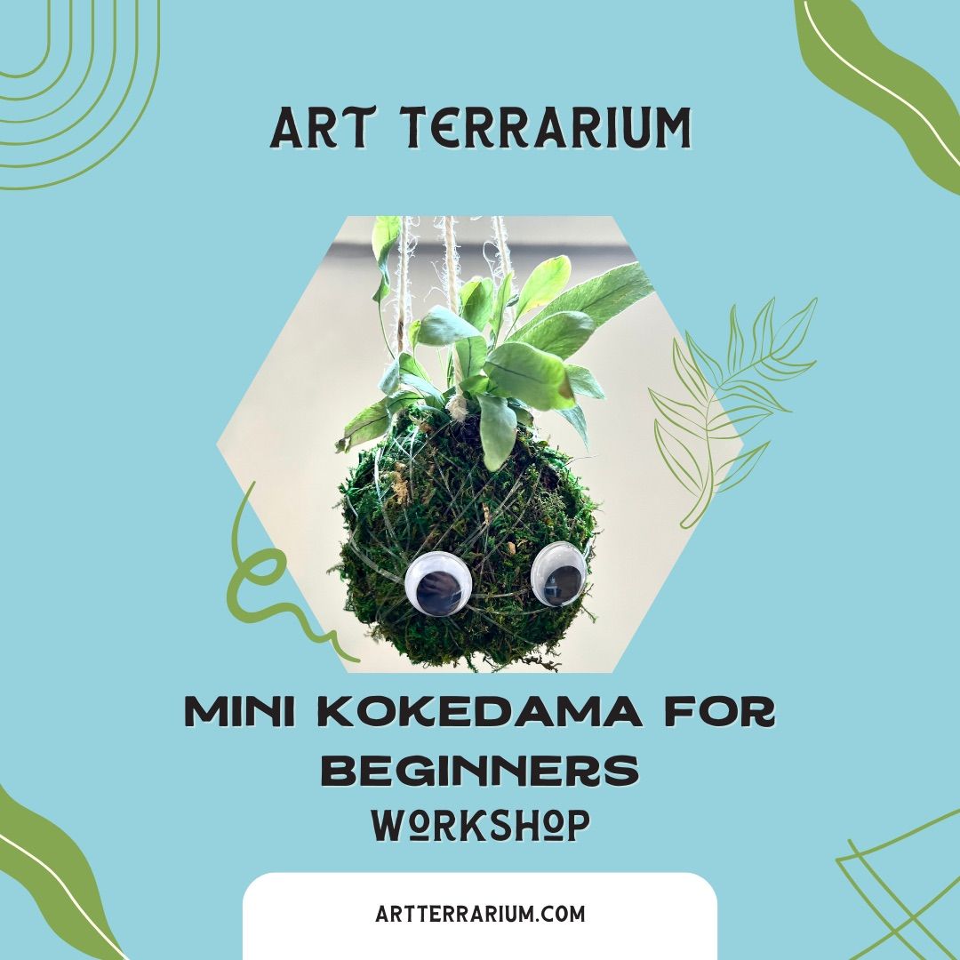 Mini Kokedama for Beginners Workshop