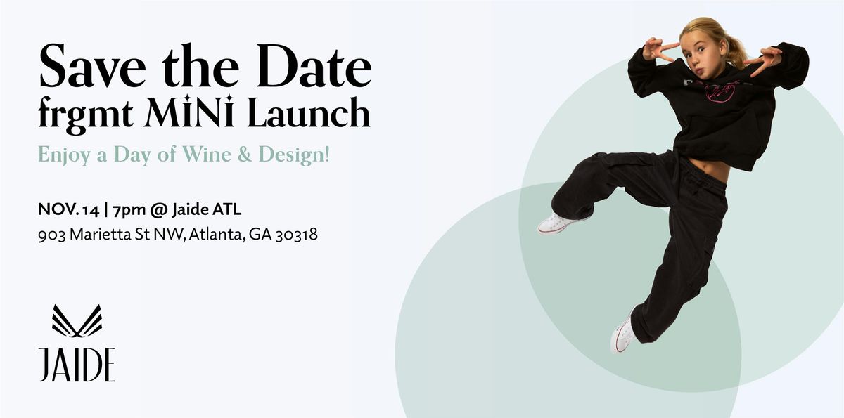 Wine & Design: FRGMT MINI Release