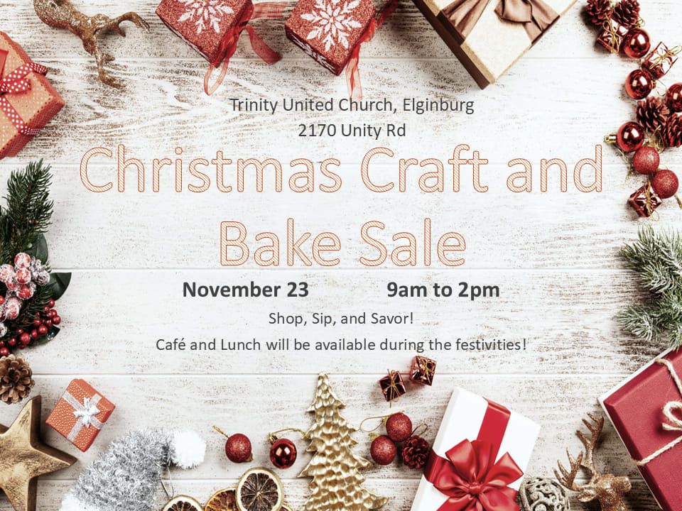 Christmas Craft and Bake Sale