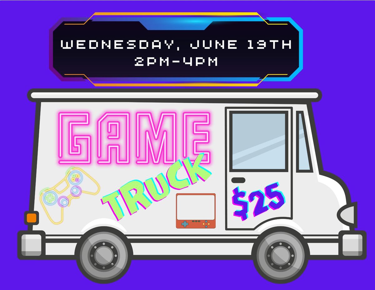 Game Truck at Summer Camp