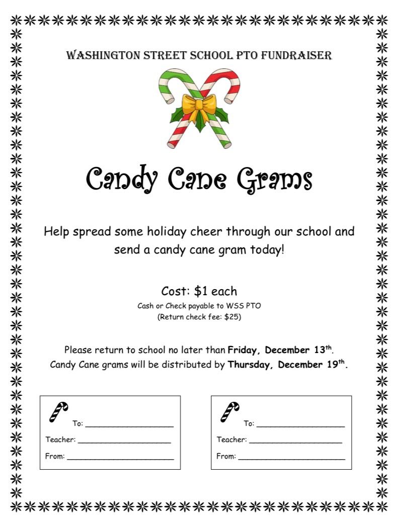 Candy Cane Grams