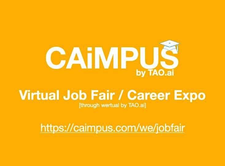 #Caimpus Virtual Job Fair\/Career Expo #College #University Event#Charlotte