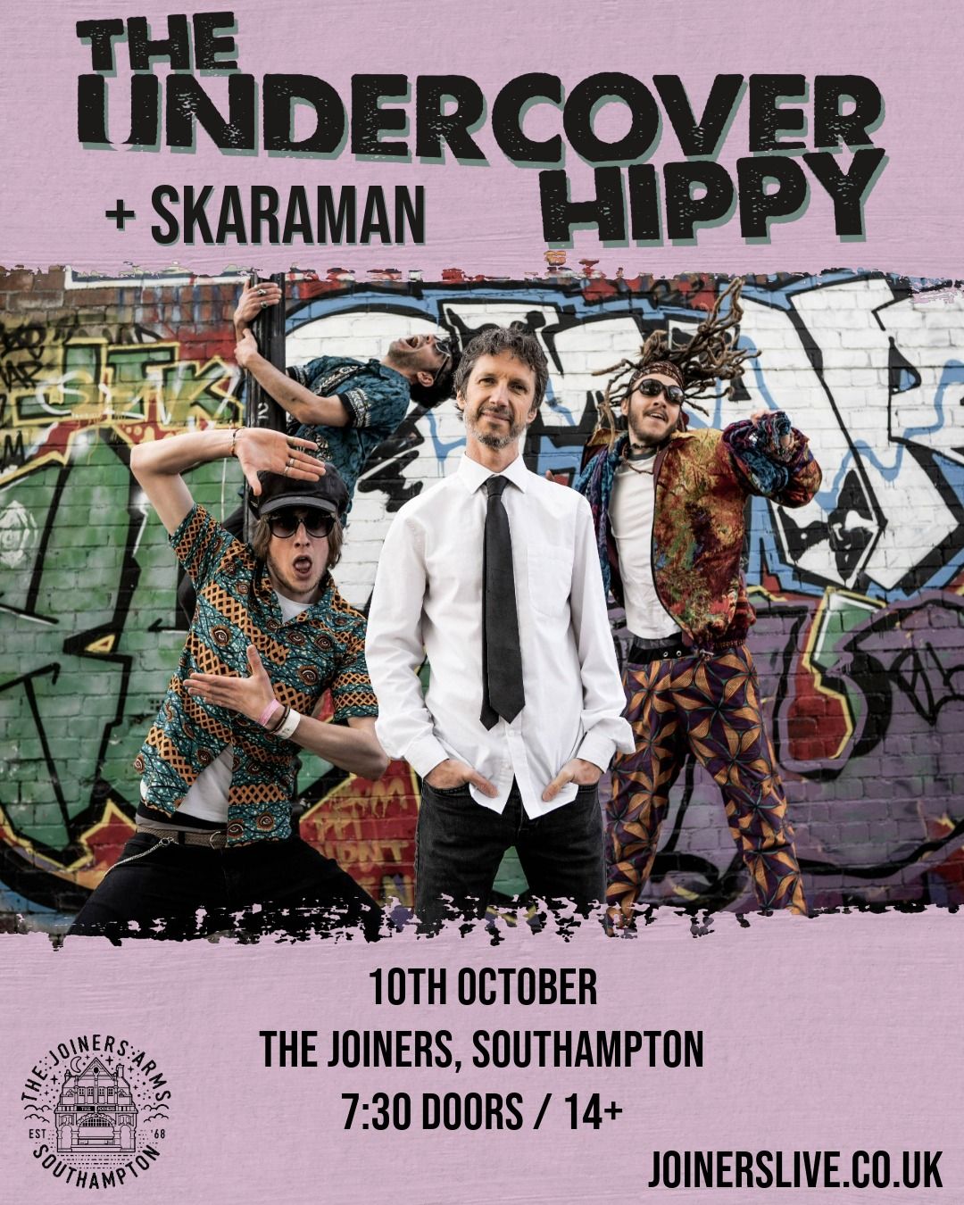 The Undercover Hippy + Skaraman at The Joiners, Southampton