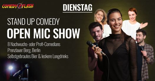 Live Stand Up Comedy - Comedyflash im Prenzlauer Berg