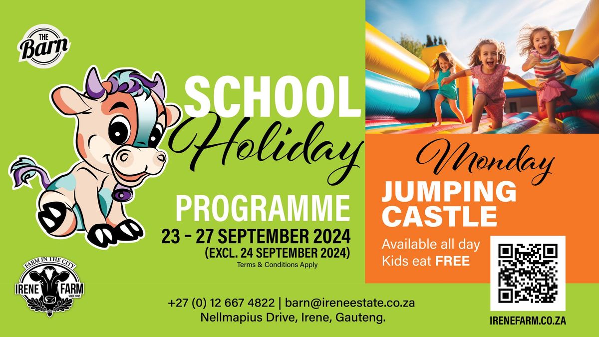 Holiday Programme: Jumping Castles & Kids Eat Free