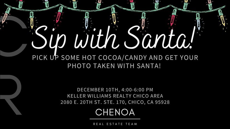 Sip with Santa Chenoa Rivera Real Estate Team, Keller Williams Realty
