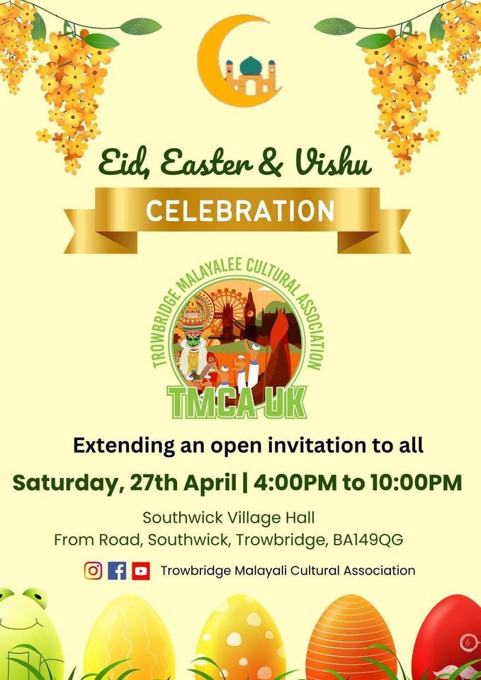 TMCA UK's Eid, Easter & Vishu Celebration 2024