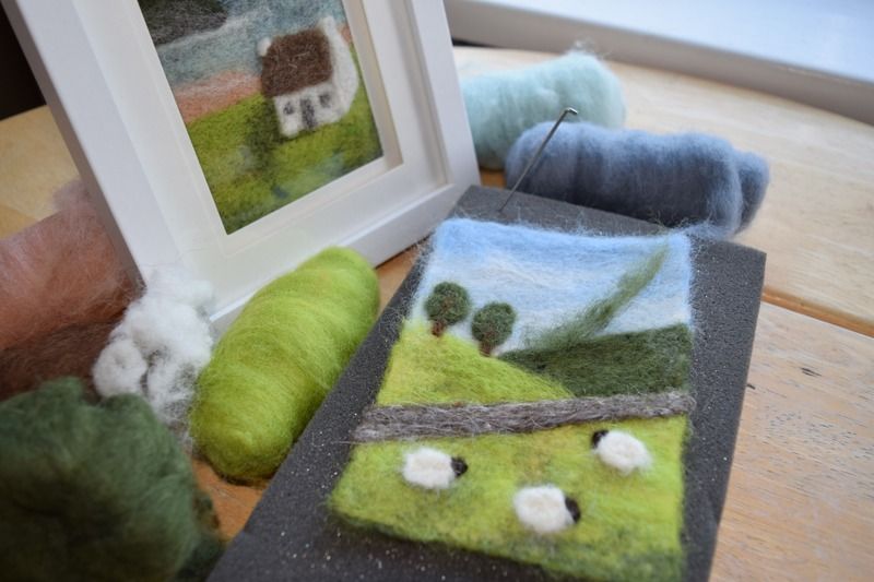 NEEDLE FELTING Workshop - Aberdeen (H1, Hill of Rubislaw)