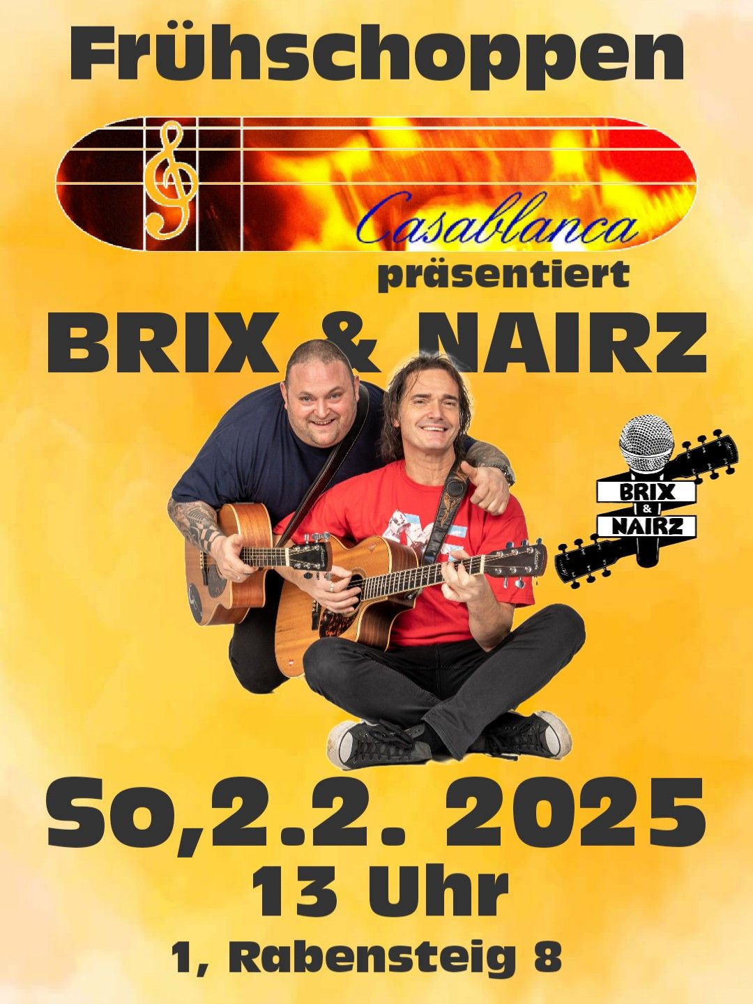 Brix&Nairz\/So,2.2.\/Casablanca\/13Uhr