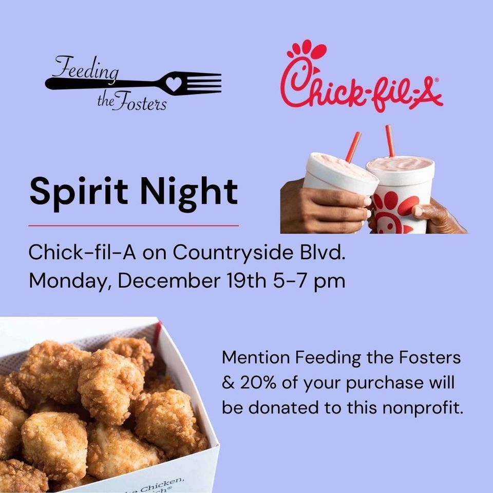 Chick-fil-A Spirit Night