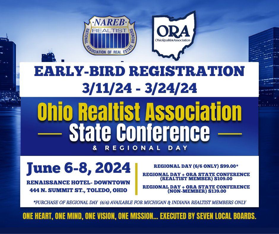 Ohio Realtist Association State Conference & Regional Day
