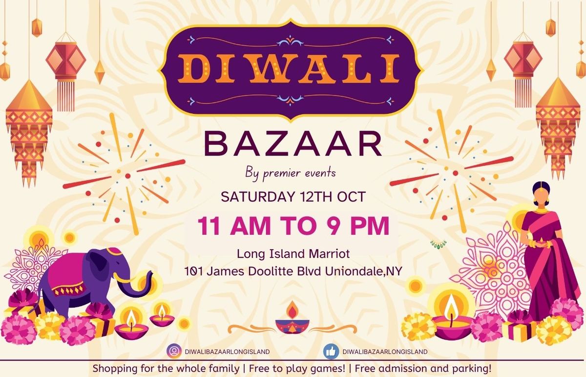 Diwali Bazaar at Long Island Marriott