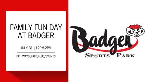 Family Fun Day @ Badger Sports Park