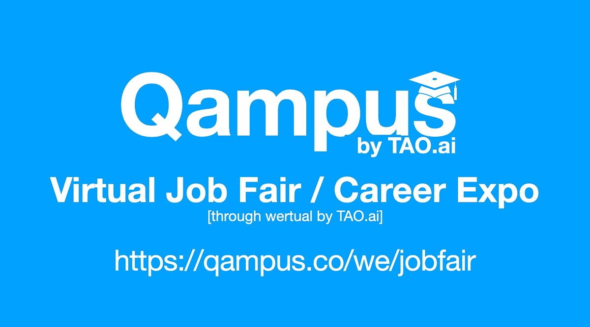 #Qampus Virtual Job Fair\/Career Expo #College #University Event #San Diego