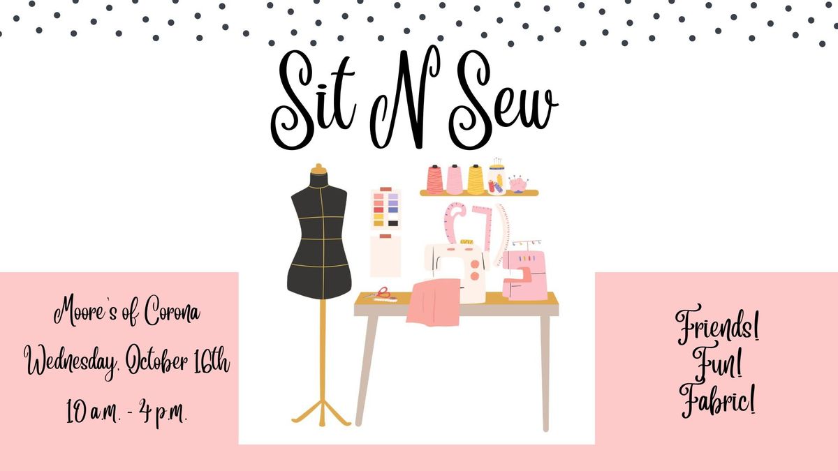 Sit N Sew w\/Georgianne!