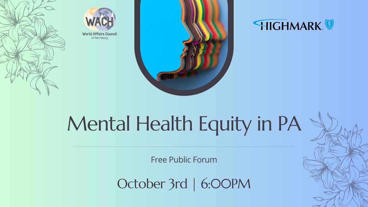 Mental Health Equity in PA