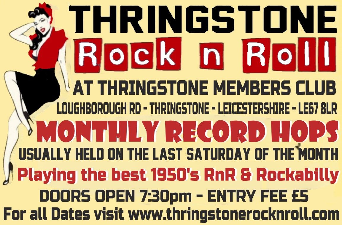 Record Hop - Thringstone RnR - Leicestershire - LE67 8LR