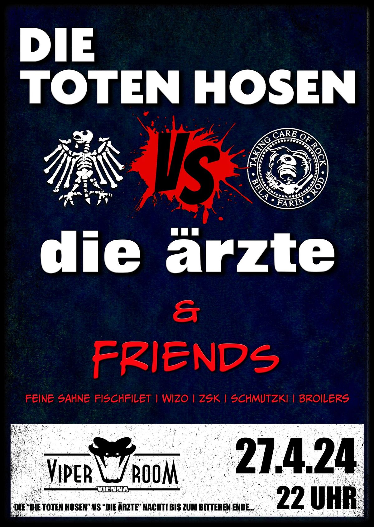 "Die Toten Hosen" vs "Die \u00c4rzte"  & Friends - "Bis zum bitteren Ende"