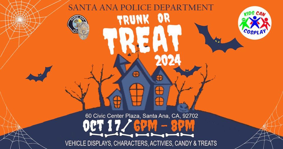 Santa Ana Police Department Trunk of Treat 2024