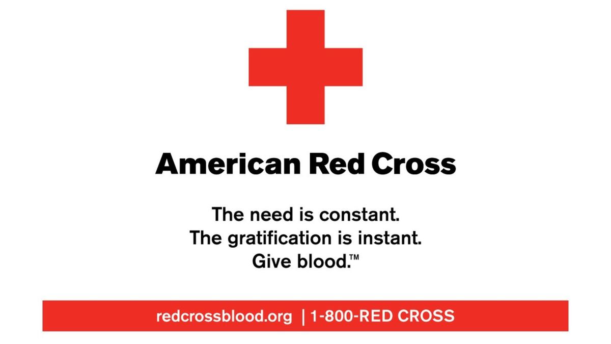 Red Cross Blood Drive 