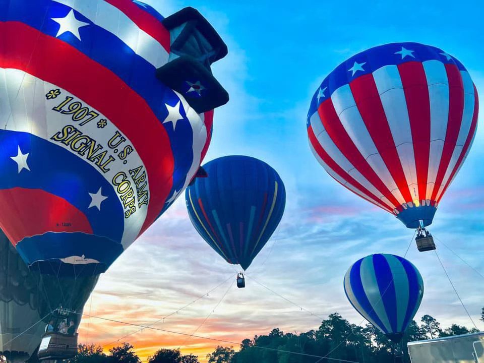 Balloon Glow & Laser Show