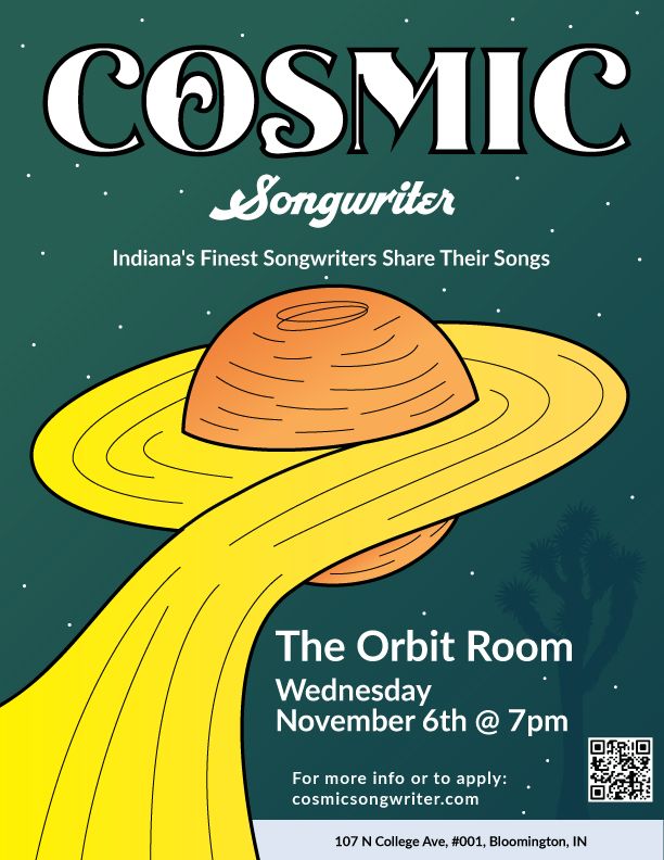 Cosmic Songwriter's Club November 