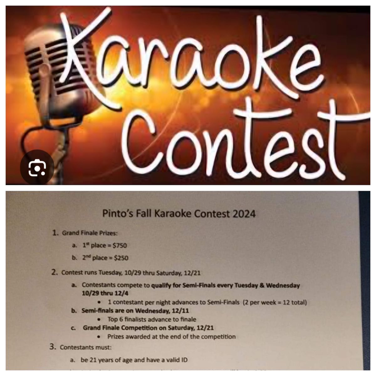 Hump Day Karaoke with Glenn - Week 2 of Qualifying!!