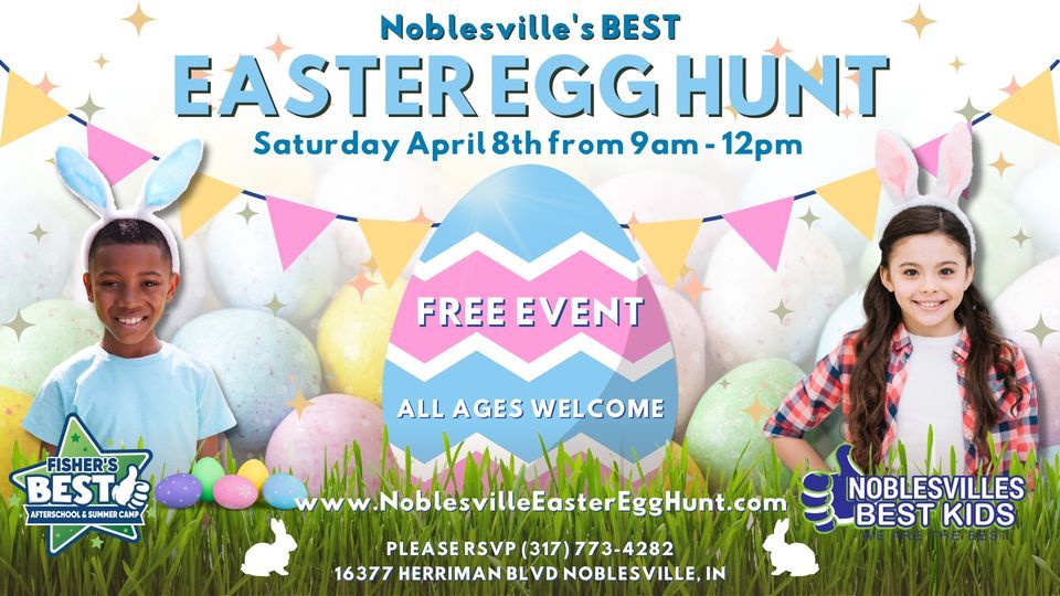 2023 Noblesvilles BEST Easter Egg Hunt! , First Christian Church