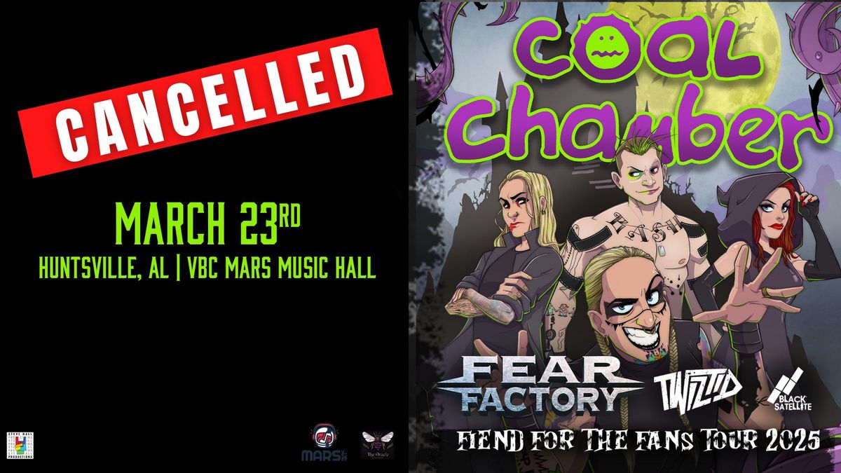 Coal Chamber w\/ special guests Fear Factory, Twiztid & Black Satellite