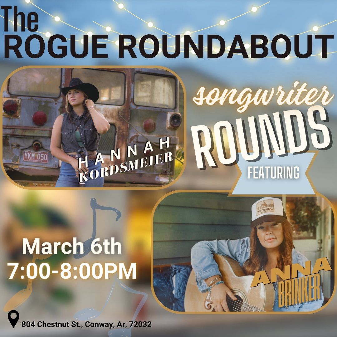 Songwriter Rounds at The Rogue Roundabout