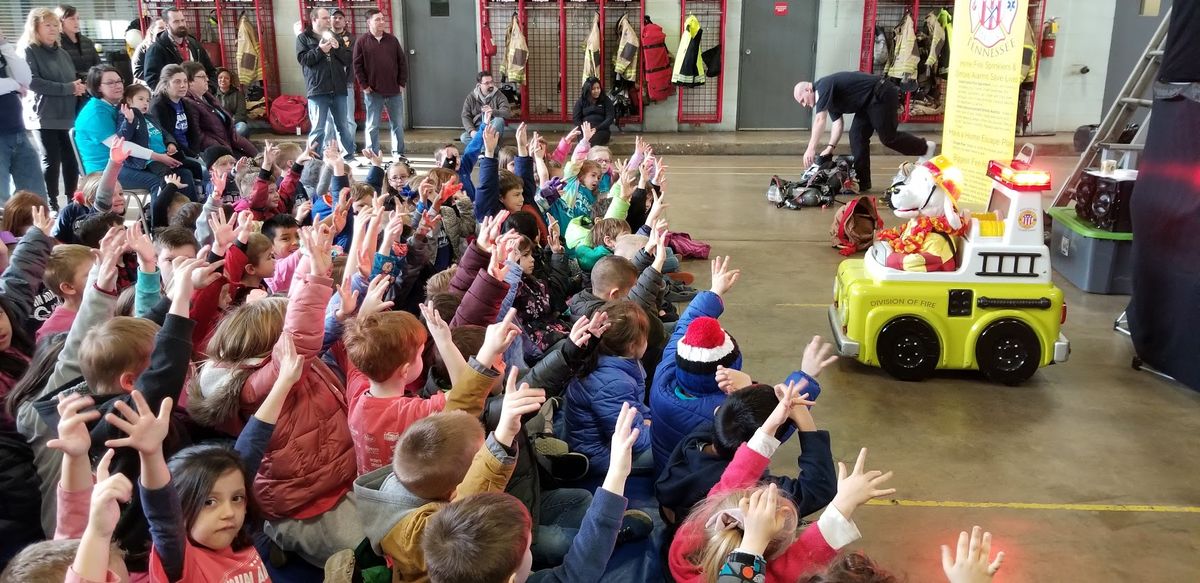 KFD  Fire Prevention Month Homeschool Fire Station Tour