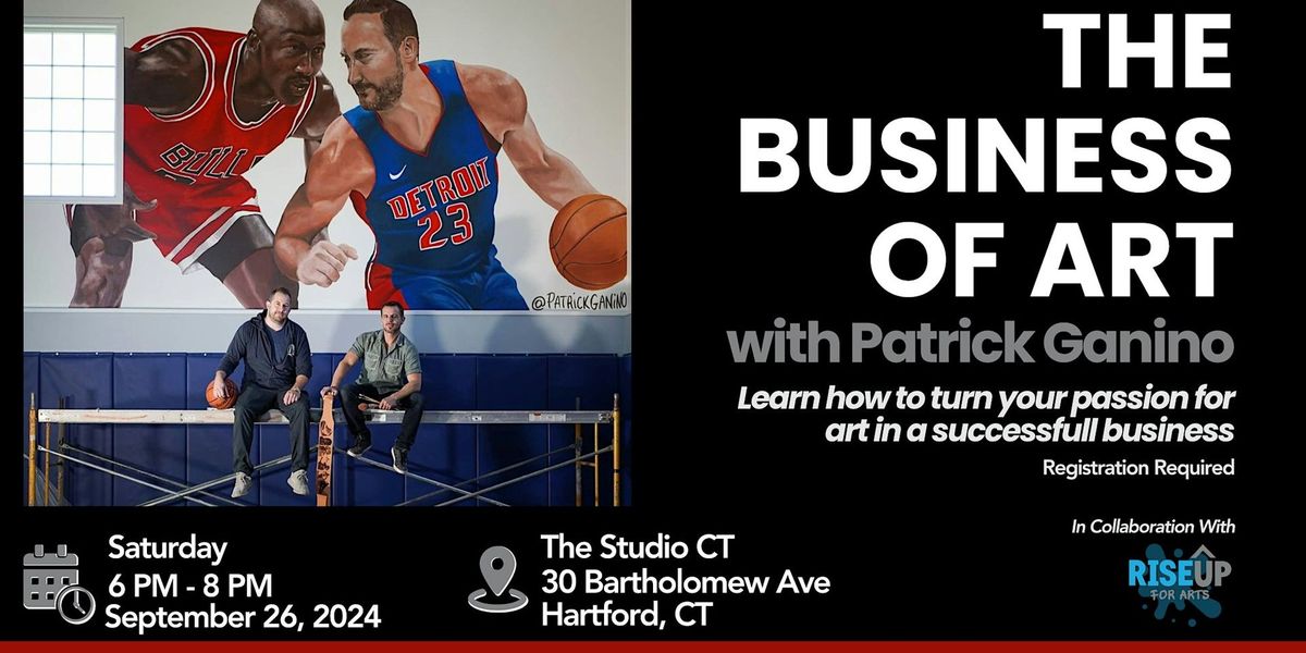 The Business of Art Workshop with Patrick Ganino