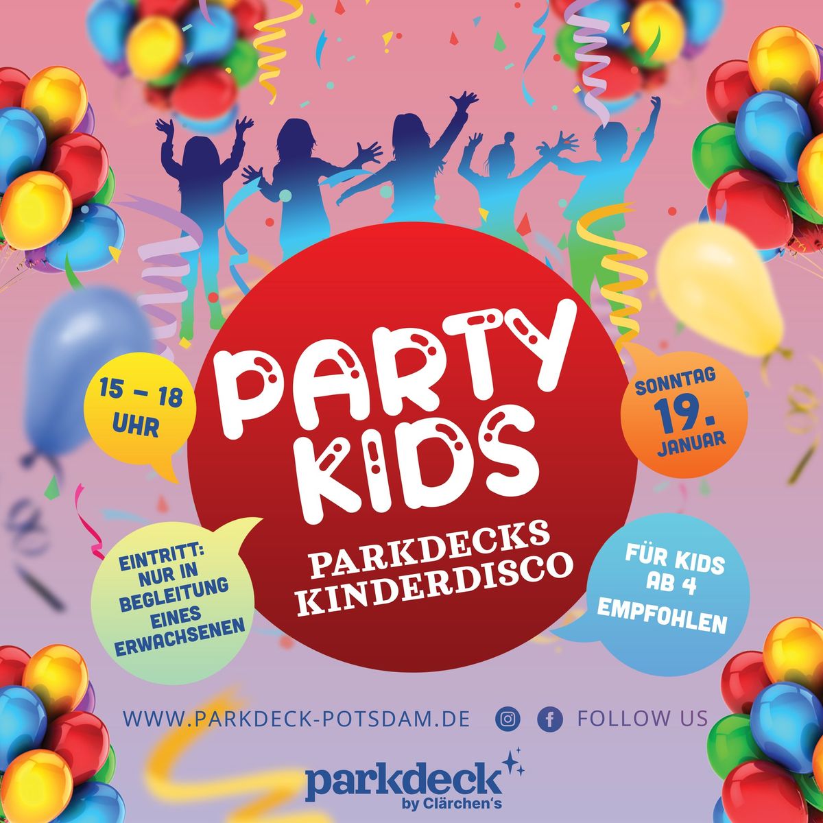 PARTYKIDS - Parkdecks Kinderdisco