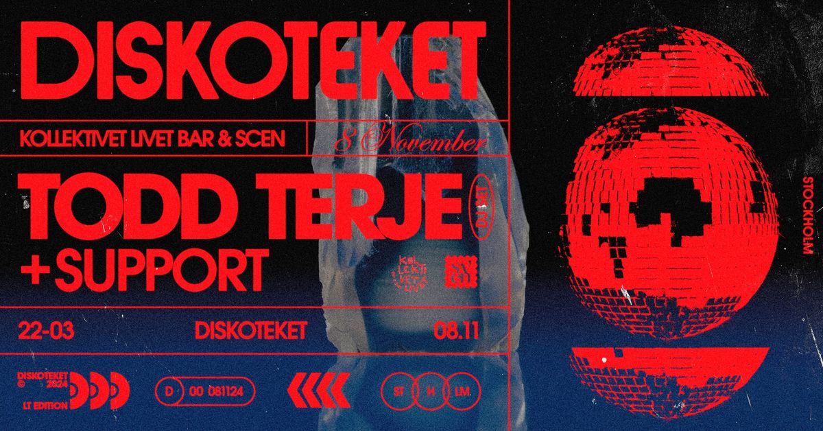 Diskoteket - Todd Terje (dj set) - Stockholm