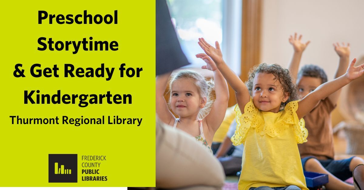 Preschool Storytime and Get Ready for Kindergarten