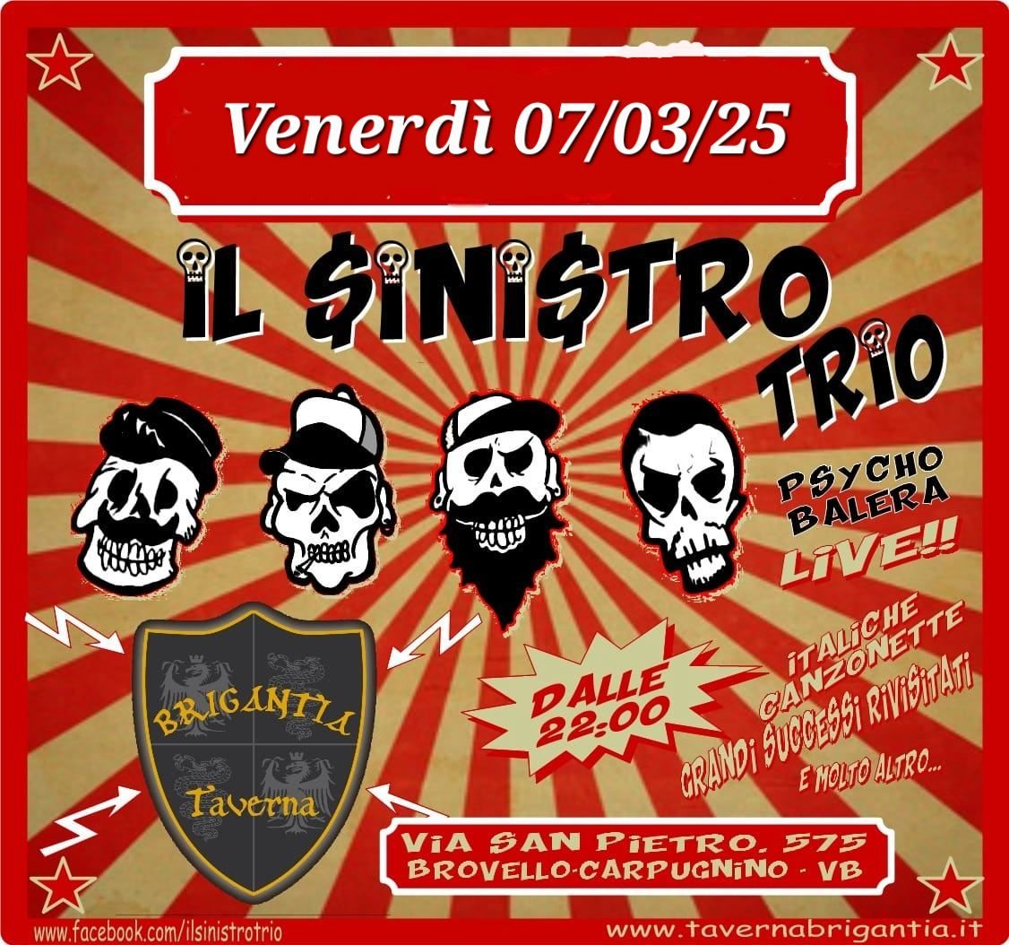 Il Sinistro Trio in Taverna