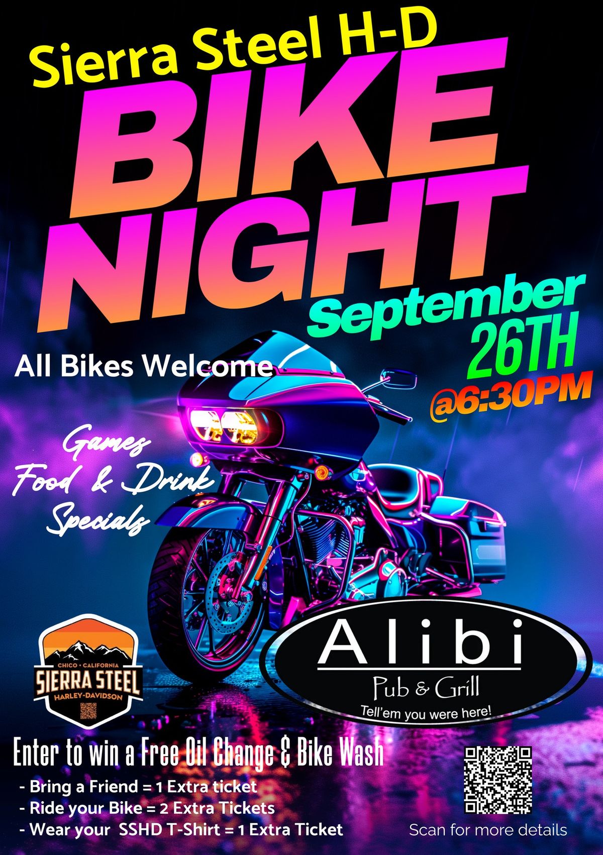 Bike Night at the Alibi