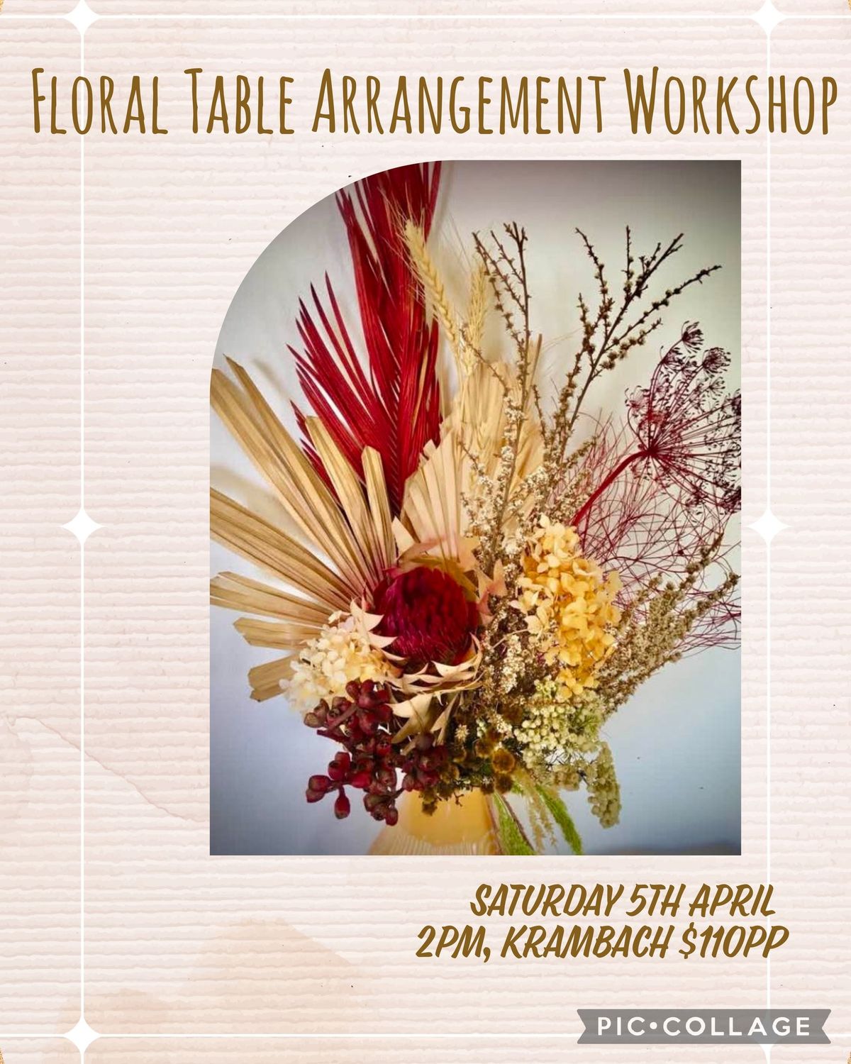 Floral Table Arrangement Workshop 