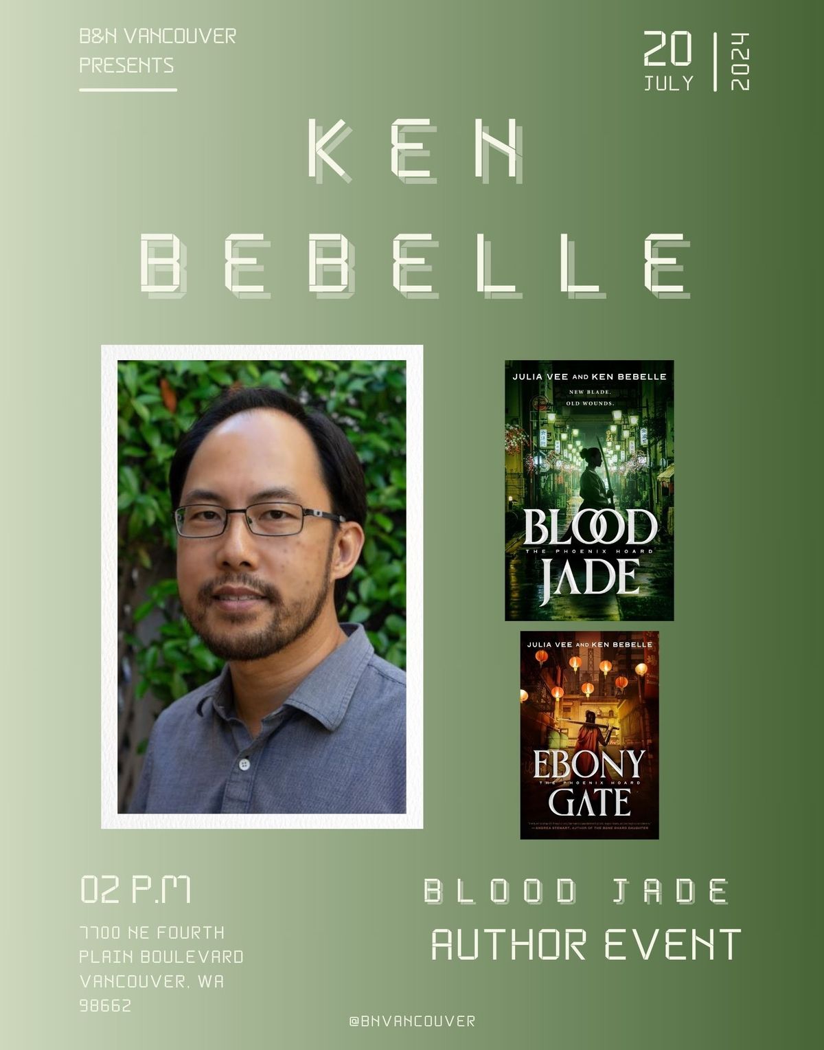 Author Event: Ken Bebelle