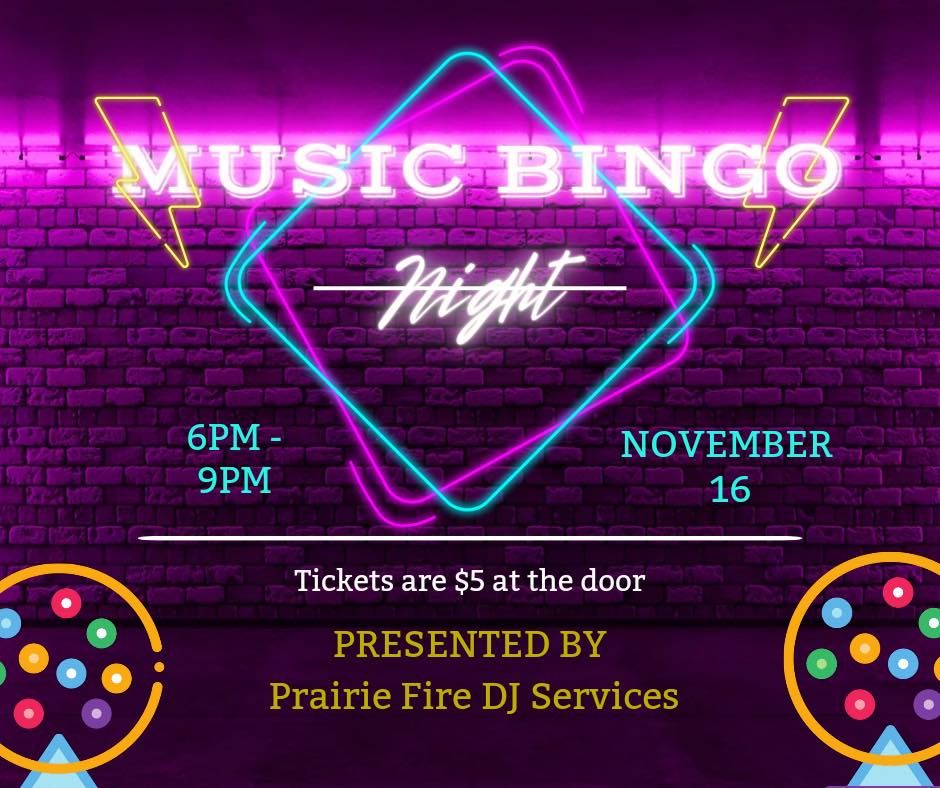 Music Bingo w\/ Prairie Fire DJ Service at Alto Vineyards