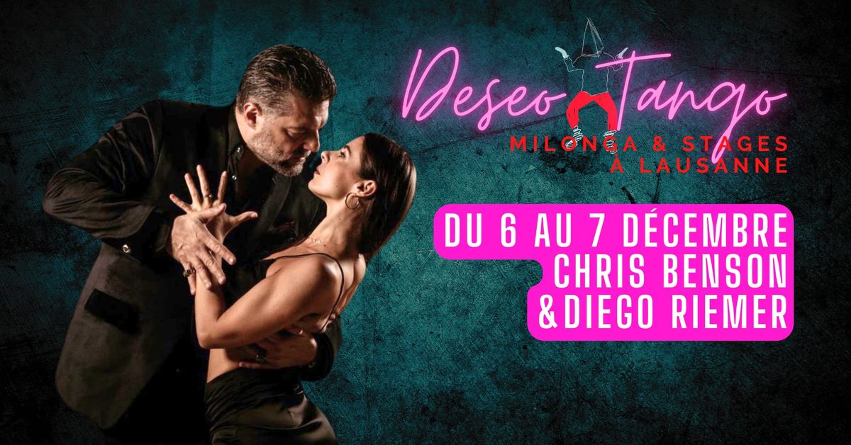 Stages et milonga Deseo Tango