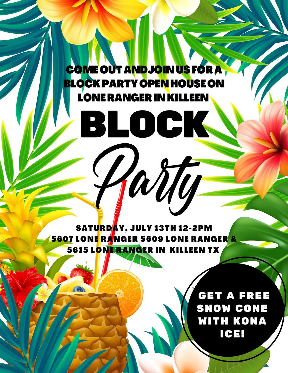Block Party on Lone Ranger