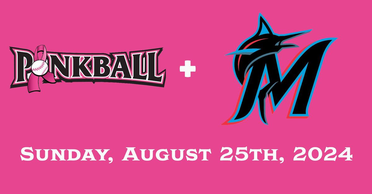 Pinkball + Florida Marlins